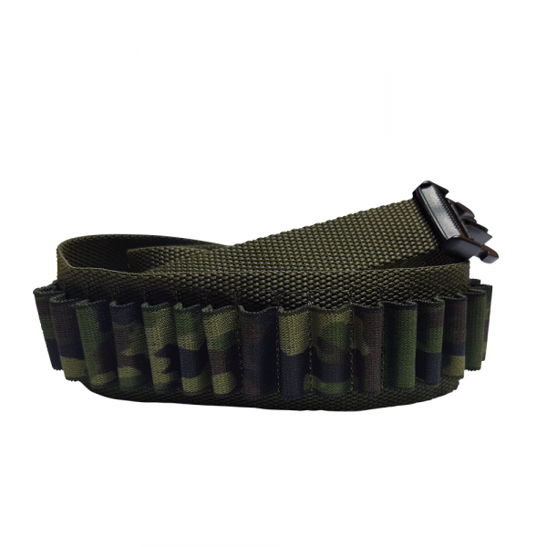 CINTURON CANANA EN CORDURA VERDE PARA RIFLE