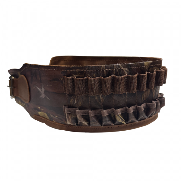 CINTURÓN CANANA PARA RIFLE EN CAMUFLAJE DE HOJAS