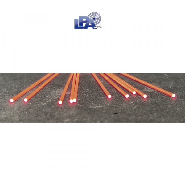 BARRAS DE FIBRA OPTICA ROJA