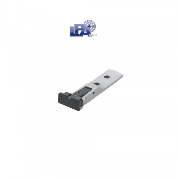 ALZA PLATEADA TXT AJUSTABLE PARA REVOLVER S&W