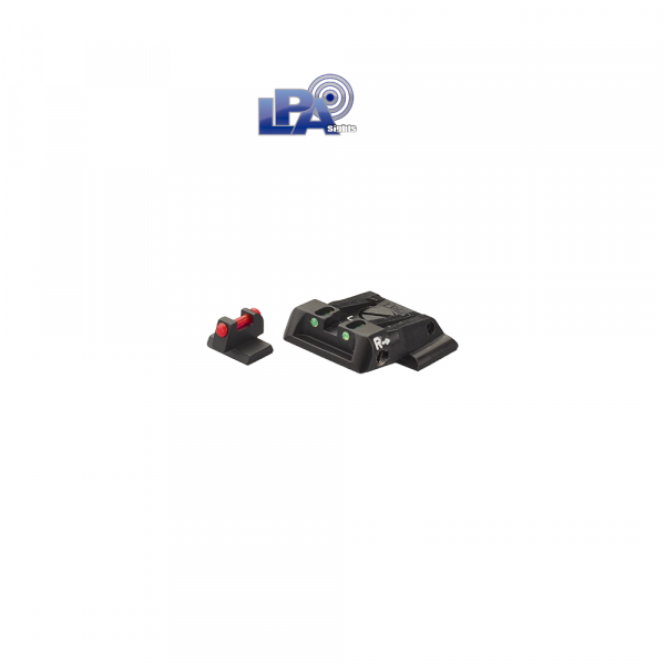 ALZA Y PUNTO DE MIRA SPF EN FIBRA OPTICA PARA S&W