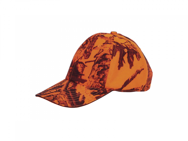 Gorra Safe Camo Naranja Alta Visibilidad