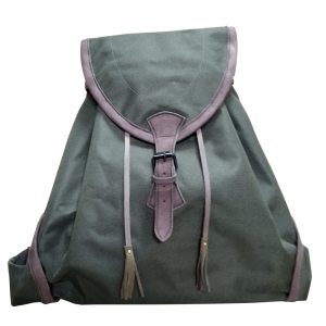 ZURRON DE LONA CON BOLSILLO INTERIOR