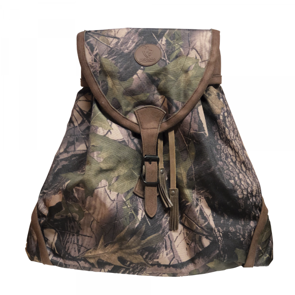 ZURRON DE LONA EN CAMUFLAJE DE HOJAS