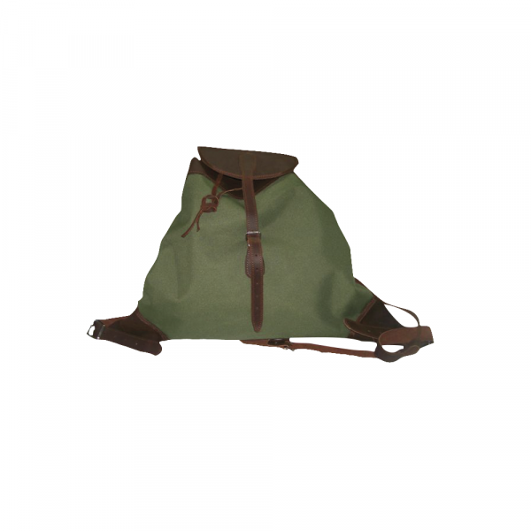 ZURRON DE LONA Y CUERO