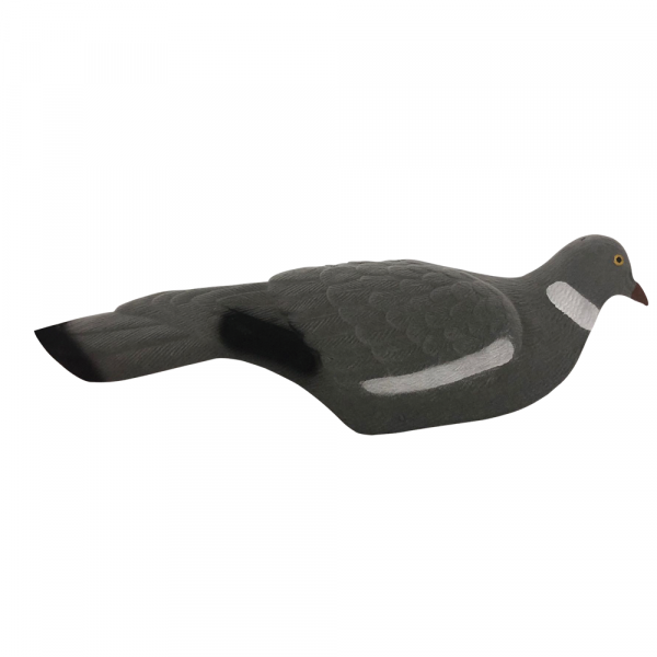 SILUETA DE PALOMA TERCIOPELO