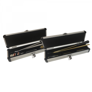 ESTUCHE DE LIMPIEZA DE ALUMINIO PARA ESCOPETA Y RIFLE