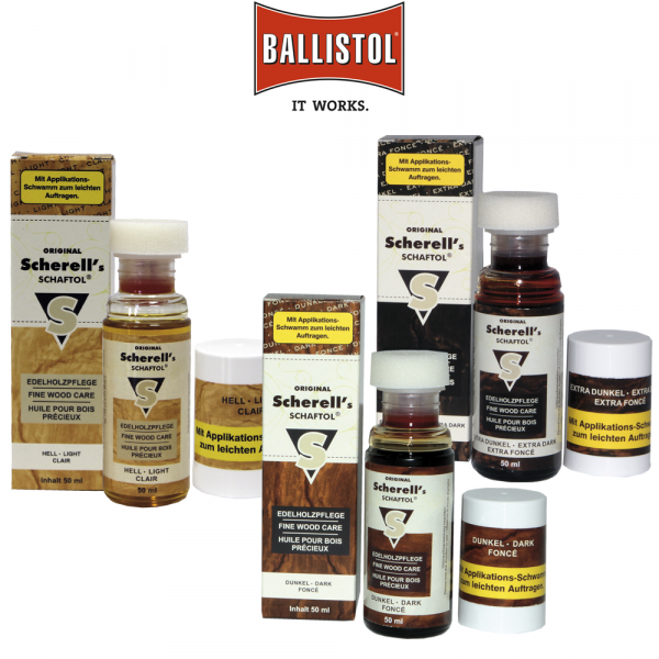 SCHERELL'S SCHAFTOL PARA MADERA DE BALLISTOL