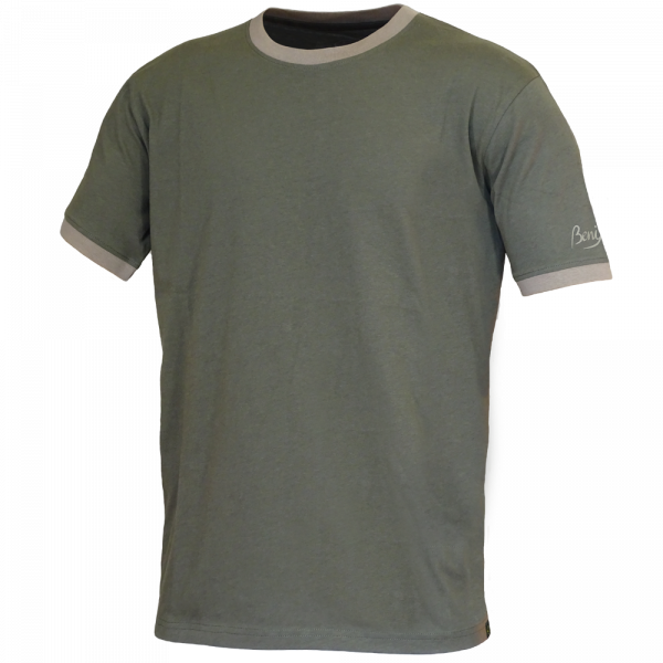 CAMISETA ALGOD?N CAQUI