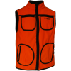 CHALECO "NORTH" REVERSIBLE CAQUI/NARANJA