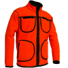 CHAQUETA "NORTH" REVERSIBLE CAQUI/NARANJA