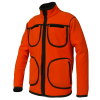 CHAQUETA POLAR REVERSIBLE CAQUI/NARANJA