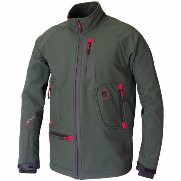 CHAQUETA SOFT-SHELL 3 capas CAQUI "AJACHES"