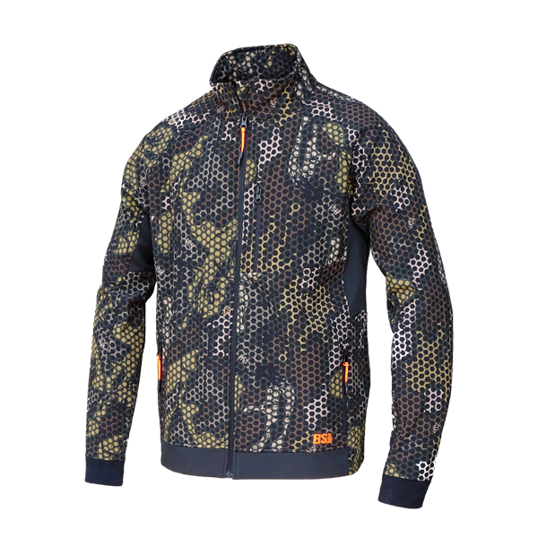 CHAQUETA SOFT-SHELL "FOREST-PRINT"