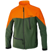 CHAQUETA SOFT-SHELL "MULHACÉN"CAQUI -NARANJA