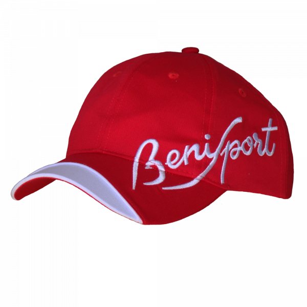 GORRA 6 PANELES ROJA- Regulable