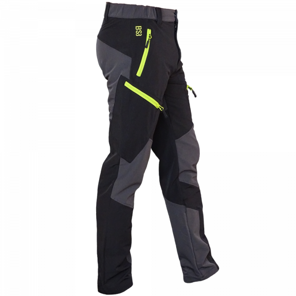 PANTAL?N NEGRO-GRIS "TURIA"