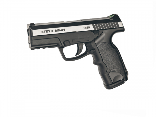 Pistola Steyr M9-A1 Duotone corredera metálica - 4,5 mm Co2 Bbs Acero