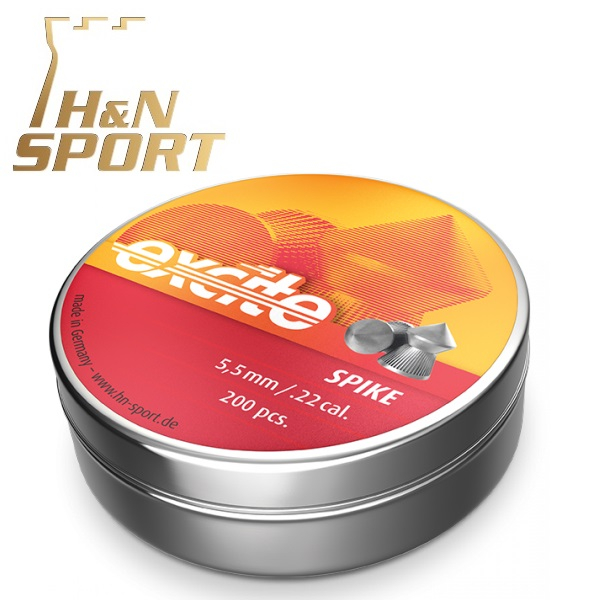 Balines H&N Excite Spike cal. 5,50 mm. Lata 200 uds. de 1,02 g.