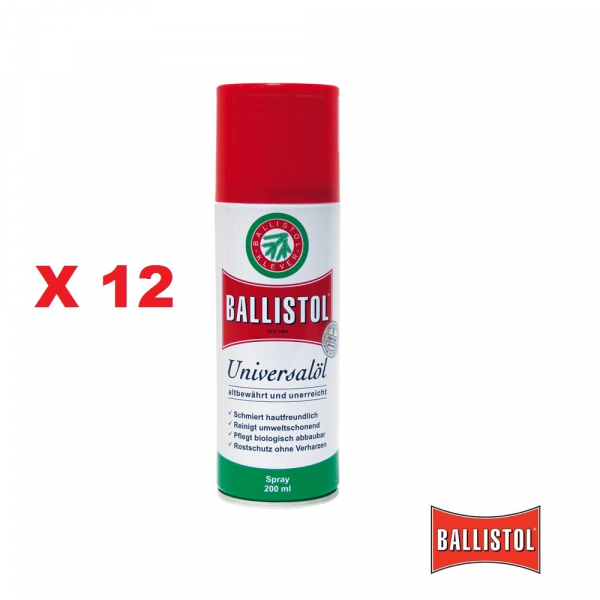 Aceite Ballistol Spray 50 ml en caja de 12 uds.