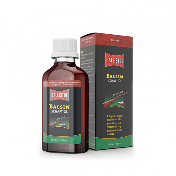 Balsin Aceite Protector Reddish Brown 50 ml de Ballistol