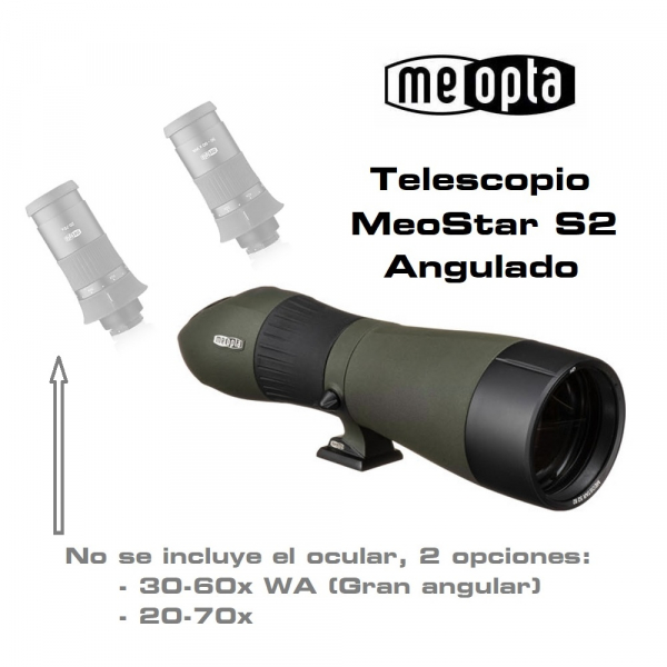 Meopta - Telescopio S2-82 HD Angulado (solo cuerpo)