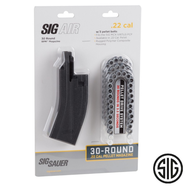 Cargador Sig Sauer  MCX VIRTUS / (.22) 5,5 mm - 30 balines