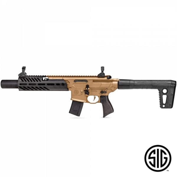 Subfusil Sig Sauer MCX CANEBRAKE  FDE Co2 - 4,5 Balines