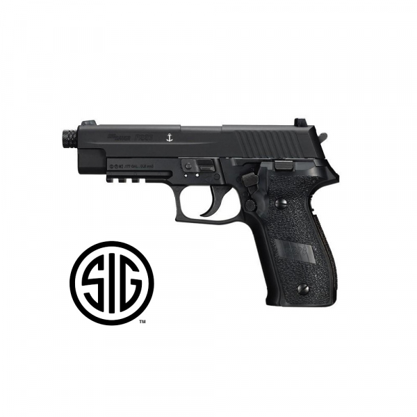 Pistola Sig Sauer P226 Black CO2 - 4,5 mm Balines / Bbs Acero - Blowback
