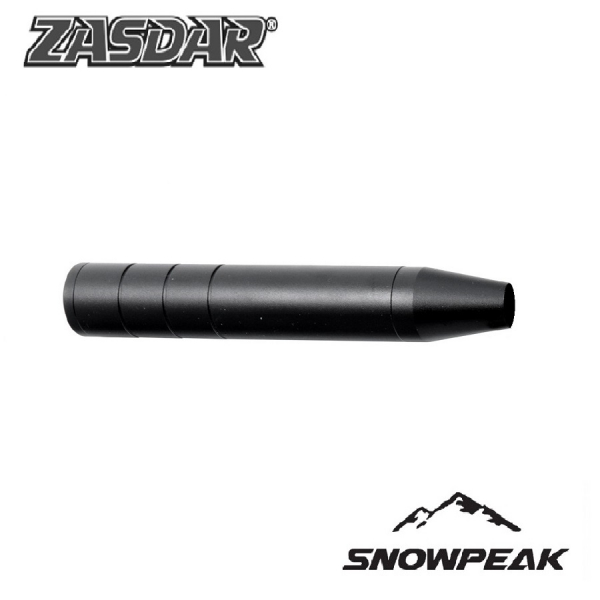 Supresor de sonido Snowpeak - Zasdar específico para carabinas y pistolas calibre 4'5 / 5,5 mm
