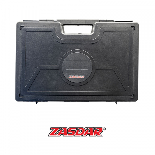 Maletin arma corta ZASDAR Mod. 9048 - 480x320x80 mm - Negro